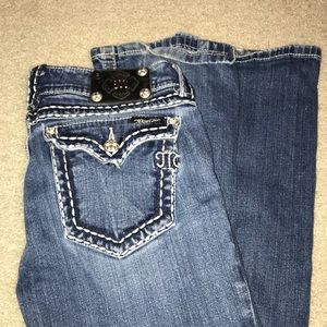 Much loved miss me boot cut jeans